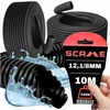 Gofruotas vamzdis kabeliams Peszle, kietas, tvirtas Pvc Fi 12,1/8mm 320n 10m Scame