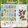 Goiern 25 dalių 3d dėlionės rinkinys vaikams, dėlionių dėlionės, animacinė dėlionė, ankstyvojo ugdymo montessori žaislas mažyliams, dovana berniukams ir mergaitėms (vabzdžiai)