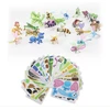 Goiern 25 dalių 3d dėlionės rinkinys vaikams, dėlionių dėlionės, animacinė dėlionė, ankstyvojo ugdymo montessori žaislas mažyliams, dovana berniukams ir mergaitėms (vabzdžiai)
