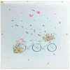 Goldbuch 08 042 vestuvių albumas „floral Tandem“ nuotraukų albumas su 60 baltų puslapių ir pergamentiniais skirtukais, atminimo albumas su „floral Tandem“ motyvu, nuotraukų albumas įsimylėjėliams, apie 30 x 31 x 4 cm