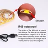 Goming Dc 5 V Usb Cob Led juosta oranžinė Led juosta Ip65 atspari vandeniui 2 m 320 Led/m Led juosta lipni šviesos juosta namų televizoriaus apšvietimui vitrinos apšvietimui
