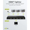 Goobay 58482 hdmi skirstytuvas 1 į 4 išėjimus / 4k prie 30hz (2160p) hdmi skirstytuvas / hdmi 1.4 jungiklis keturiems monitoriams su 60hz prie 1080p