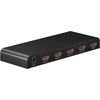 Goobay 58482 hdmi skirstytuvas 1 į 4 išėjimus / 4k prie 30hz (2160p) hdmi skirstytuvas / hdmi 1.4 jungiklis keturiems monitoriams su 60hz prie 1080p