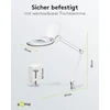 Goobay 60361 didinamasis šviestuvas/led didinamasis šviestuvas, pagamintas iš plastiko, 8 w galios, spalvos temperatūra 6500 k, šviesos srautas 650 lm, darbinė įtampa 230 v (ac), baltas