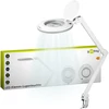 Goobay 60362 Led didinamasis šviestuvas su spaustuku / 9 W energijos sąnaudos / 127 mm krištolo stiklo lęšis / 6400 K spalvos temperatūra / 1,75x didinimas / 83–730 liumenų šviesos srautas / baltas