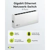 Šakotuvas Goobay 8 prievadų Gigabit tinklo jungiklis, 1000 Mbps