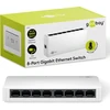 Šakotuvas Goobay 8 prievadų Gigabit tinklo jungiklis, 1000 Mbps