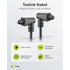 Goobay Toslink kabelis 90° kampu