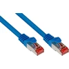 Good Connections Cat6 ethernet lan patch kabelis su fiksatoriaus apsauga rns, s/ftp, pimf, pvc, 250 mhz, gigabit palaikantis (10/100/1000-base-t ethernet tinklai), skirtas patch skydams, jungikliams, maršrutizatoriams, modemams