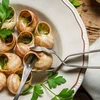 Goodfeer Sraigių įrankių rinkinys sraigių žnyplėms, 3 x nerūdijančio plieno maisto žnyplės ir 3 x maisto šakutės virtuvei