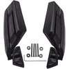 Goofit galinio vaizdo veidrodėlis motociklo vairui 44 mm universalus 2 vnt. Pakeitimas Utv Rzr Maverick x3 2017 2018 Atv Quad Juodas