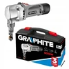 Graphite 500 W žirklės skirtos tiesiai, trapecinei ir gofruotai skardai