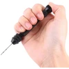 Grąžtų rinkinys, 0,3–3,6 mm griebimo diapazono grąžto griebtuvas rankinis grąžtas su 25 Hss grąžtais medžio gręžimo įrankis tikslus rankinis grąžtas menui, amatams, papuošalų kabinimui ar suvenyrams