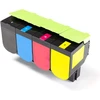 Green2print tonerio rinkinys, 4 kasetės, 4 x 1000 puslapių, skirtas Lexmark Mc2325adw, Mc2325, Mc2425adw, Mc2425, Mc2535adwe, Mc2535, Mc2640adwe, Mc2640, C2325dw, C2325, C2425dw, C2425dw 425, C422535dw