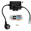 Greensun Rf valdiklis Led juostoms, 24 mygtukų nuotolinio valdymo pultas, 220 V valdiklio valdymas, maitinimo šaltinio kištuko kabelis Rgb Led juostos šviestuvui