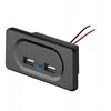 Greitas dvigubas Usb lizdo skydelis, skirtas automobiliui, valčiai, Rv, maitinimo lizdas 4.8a