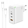 Greitasis Jellico 100w tinklo įkroviklis 2xusb-c + 1xusb qc3.0 + usb-c -usb-c