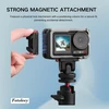 Objektyvas Greito atleidimo adapterio laikiklis, skirtas dji osmo action 4, action 5 pro, action 3, magnetinis greito atleidimo kameros laikiklis su