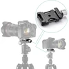 Greito atleidimo spaustukas, aliuminio lydinio kameros trikojo plokštelės spaustukas su 1/4" sriegio anga, skirtas arca standard rrs markins sirui