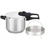 Greitpuodis Elo 6l 24cm Praktika Plus Xl + krepšelis / nerūdijantis plienas 18/10