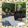 Grilio uždangalas Gas Garden Cover Large Atsparus vandeniui 145x117x61+ dėklas