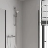 Grohe Grohtherm 800 Cosmopolitan 34771000 termostatinis dušo maišytuvas (vandens taupymo, ergonomiška metalinė rankena, integruotas temperatūros ribotuvas), chromas