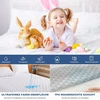 Čiužinys Grt neperšlampamas antčiužinis-apsauga 140 x 200 cm, antčiužinis su paklode, antčiužinio užvalkalas, kvėpuojantis baltas tylus audinys optimaliai apsaugai ir komfortui