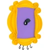 Grupo Erik Friends raktų pakabukas, serialo Peephole sieninis raktų pakabukas, namų įėjimo raktų pakabukas, Friends įtaisas