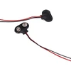 Gtiwung 50 x iš anksto laiduotų šviesos diodų, diodų lemputė, 12 V iš anksto laiduota lemputė, 3 mm šviesos diodai su 20 cm kabeliu (5 spalvos, po 10 vienetų) + 50 vienetų 3 mm šviesos diodų tvirtinimo žiedai plastikiniai + 10 vienetų 15 cm 9 V T tipo bat
