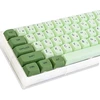 Gtsp Xda profilio japoniški klavišų dangteliai 60% Pbt 122 klavišų rinkinys, skirtas Cherry Mx dangteliams Tenkeyless 60% 65% žaidimų klaviatūrai (matcha)