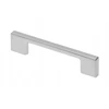 Gtv Klasikinė sidabrinė matinė baldų rankenėlė 12,9 x 0,85 x 2,75 cm Uz-819096-05
