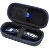 Gubee kietas kelioninis dėklas Gillette 3-in-1 Styler barzdos kirpikliui, skustuvui ir apibrėžikliui, juodas
