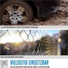 Güde 38351 rankinis trosinis keltuvas Hs 4000 (tvirta, galvanizuoto plieno konstrukcija, dvigubai apsaugotas reketas, skriemulys)
