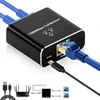 Gugxiom Dualcomm Etap-2003 10/100/1000base-t gigabitinis ethernet tinklo Tap, galingas aliuminio lydinio ethernet skirstytuvas, palaiko 1000 mbps, vienalaikis