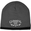 Guinness Charcoal/juodas Harp megzta vieno dydžio kepurė