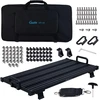 Guitto gitaros pedalboard'as - tvirtinimo blokai fiksuotiems efektų pedalams, aliuminio lydinys, be velcro, Gpb-03