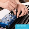 Guitto gitaros pedalboard'as - tvirtinimo blokai fiksuotiems efektų pedalams, aliuminio lydinys, be velcro, Gpb-03