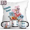 Gumball magiškas puodelis + pagalvė + vardo rinkinys