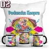 Gumball magiškas puodelis + pagalvė + vardo rinkinys
