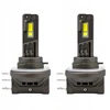 H15 2 vnt. Led lemputės 12v Canbus Csp 15000lm gryna balta šviesa Naujiena