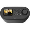 Hama Dir400 skaitmeninis radijas dab+/interneto radijas/bluetooth® rx/programėlė, juodas