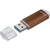 Hama Laeta Flashpen Usb 3.0 atmintinė, 256 Gb, rudos spalvos