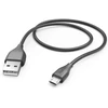 Hama Usb A į Micro Usb įkrovimo laidas, 1.5 m, juodas