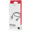Hama Usb A į Micro Usb įkrovimo laidas, 1.5 m, juodas