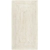 Hamid - Džiuto kilimas, Alhambra rankų darbo džiuto kilimas 100% natūralaus džiuto pluošto, svetainei, valgomajam, miegamajam, prieškambario kilimėlis, spalva balta/kreminė (60x110cm)