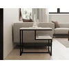TV staliukas Hanah Home modernus baltas kavos staliukas, 60 x 52 x 40 cm, 100% melaminu dengta medžio drožlių plokštė, 18 mm storio, stilingas ir funkcionalus dizainas bet kuriai gyvenamajai erdvei