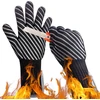 Handlove Bbq pirštinės, 800°c karščiui atsparios aramidės grilio pirštinės, silikoninės neslystančios orkaitės pirštinės, ilgos virtuvinės pirštinės kepimui ant grotelių, maisto gaminimui, kepimui, atsparios įpjovimams, moterims, 1 pora, M-l