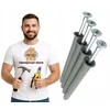 Handyman Greito montavimo kaiščiai su kūginiu flanšu 8x100mm, įkalami, 10vnt