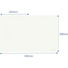 Hansa Pjovimo kilimėlis, dvipusis, juodas / baltas, 45 x 30 cm (a3), sulankstomas