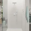Hansgrohe Fixfit E sieninis laikiklis su dušo galvutės laikikliu, matinė balta